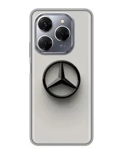 Чохол для TECNO Spark 20 Pro з картинкою «Mercedes Maybach стиль»