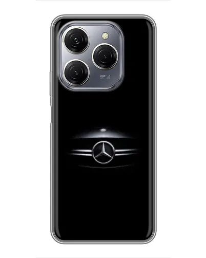 Чехол для TECNO Spark 20 Pro с картинкой «Mercedes — абстрактные линии» Чехол для TECNO Spark 20 Pro с картинкой «Mercedes — абстрактные линии»