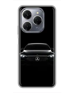 Чехол для TECNO Spark 20 Pro с картинкой «Mercedes Vision — концепт»