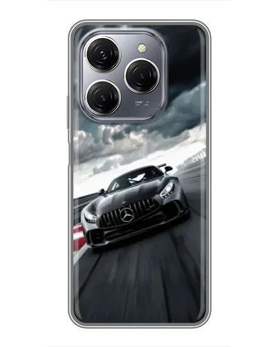 Чехол для TECNO Spark 20 Pro с картинкой «Гоночный Mercedes AMG» Чехол для TECNO Spark 20 Pro с картинкой «Гоночный Mercedes AMG»
