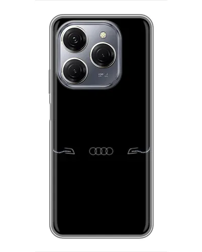Чехол для TECNO Spark 20 Pro с картинкой «Audi — световой подпись» Чехол для TECNO Spark 20 Pro с картинкой «Audi — световой подпись»