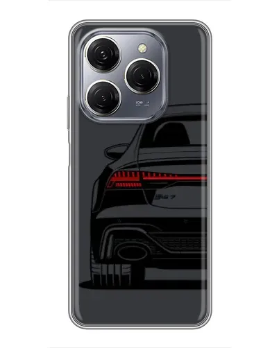 Чехол для TECNO Spark 20 Pro с картинкой «Задняя часть Audi — арт» Чехол для TECNO Spark 20 Pro с картинкой «Задняя часть Audi — арт»