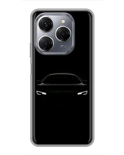 Чехол для TECNO Spark 20 Pro с картинкой «Взгляд Audi в темноте» Чехол для TECNO Spark 20 Pro с картинкой «Взгляд Audi в темноте»