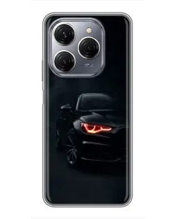Чехол для TECNO Spark 20 Pro с картинкой «Audi — хищный взгляд»