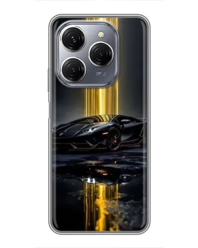 Чохол для TECNO Spark 20 Pro з картинкою «Нічний Lamborghini драйв» Чохол для TECNO Spark 20 Pro з картинкою «Нічний Lamborghini драйв»
