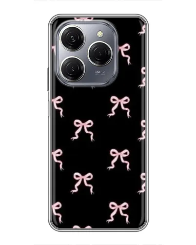 Чехол для TECNO Spark 20 Pro с картинкой «Бант-цветок»