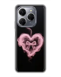 Чехол для TECNO Spark 20 Pro с картинкой «Дымчатое сердце» Чехол для TECNO Spark 20 Pro с картинкой «Дымчатое сердце»