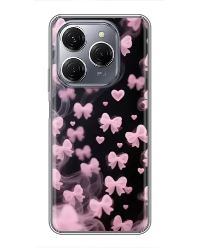 Чехол для TECNO Spark 20 Pro с картинкой «Неоновое кружево»