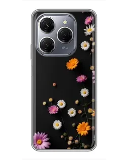 Чохол для TECNO Spark 20 Pro з картинкою «Квіткова композиція» Чохол для TECNO Spark 20 Pro з картинкою «Квіткова композиція»