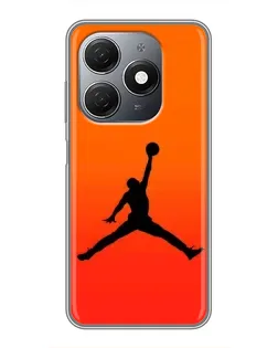 Чехол для TECNO Spark 20 с картинкой «Jordan Sunset»
