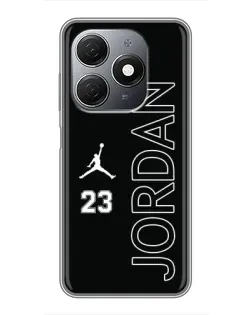 Чехол для TECNO Spark 20 с картинкой «Jordan Vertical»