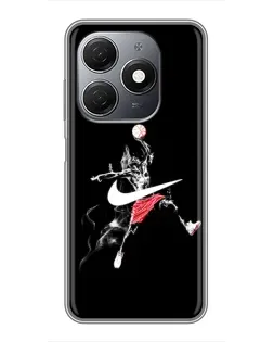 Чехол для TECNO Spark 20 с картинкой «Jordan Jumpman»