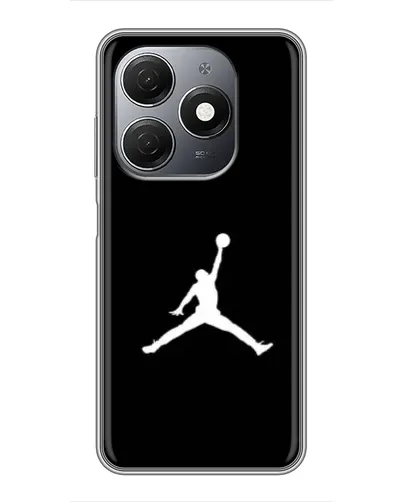 Чехол для TECNO Spark 20 с картинкой «Jordan Silhouette»