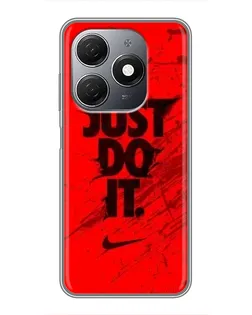 Чехол для TECNO Spark 20 с картинкой «Nike Just Do It»