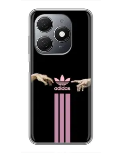 Чехол для TECNO Spark 20 с картинкой «Adidas Hands»