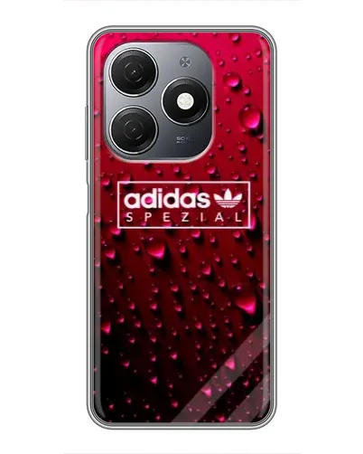 Чехол для TECNO Spark 20 с картинкой «Adidas Gold Marble»
