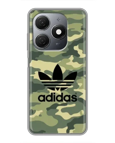 Чехол для TECNO Spark 20 с картинкой «Милитари стиль Adidas»