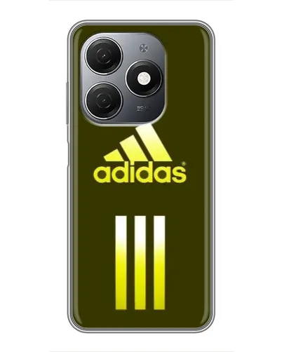 Чехол для TECNO Spark 20 с картинкой «Оливковый градиент Adidas»