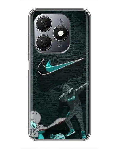 Чехол для TECNO Spark 20 с картинкой «Спортивный арт Nike»