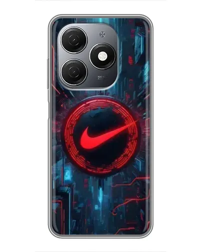 Чехол для TECNO Spark 20 с картинкой «Техногенный стиль Nike»