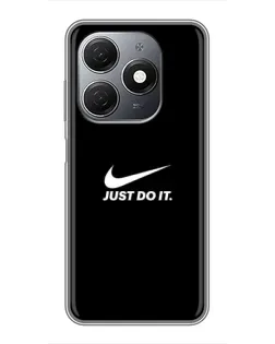 Чехол для TECNO Spark 20 с картинкой «Минимализм от Nike»