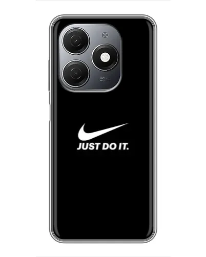 Чехол для TECNO Spark 20 с картинкой «Минимализм от Nike»