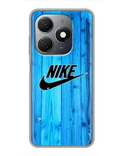 Чехол для TECNO Spark 20 с картинкой «Голубое дерево Nike»