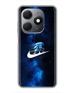 Чехол для TECNO Spark 20 с картинкой «Звездный путь Nike»