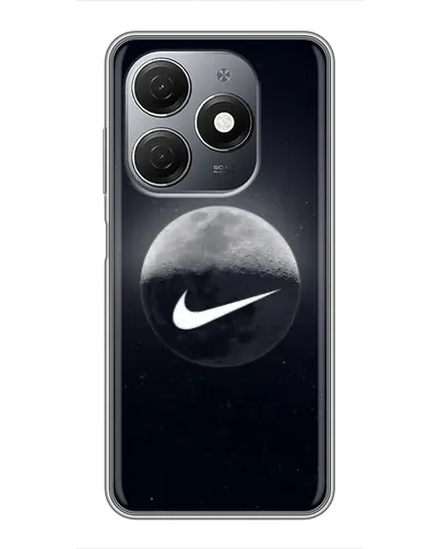 Чехол для TECNO Spark 20 с картинкой «Nike в стиле граффити»