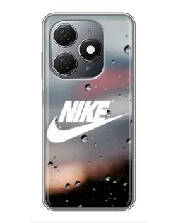 Чехол для TECNO Spark 20 с картинкой «Nike в стиле ретро»