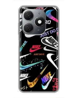 Чехол для TECNO Spark 20 с картинкой «Nike — роскошь»