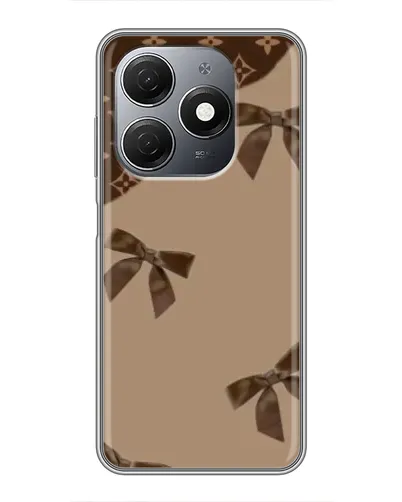 Чехол для TECNO Spark 20 с картинкой «LV — кофейный атлас»