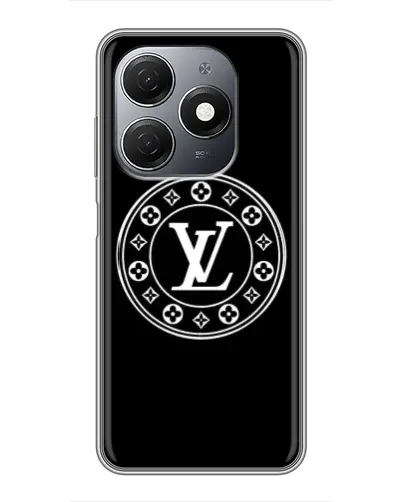 Чехол для TECNO Spark 20 с картинкой «LV — печать стиля»
