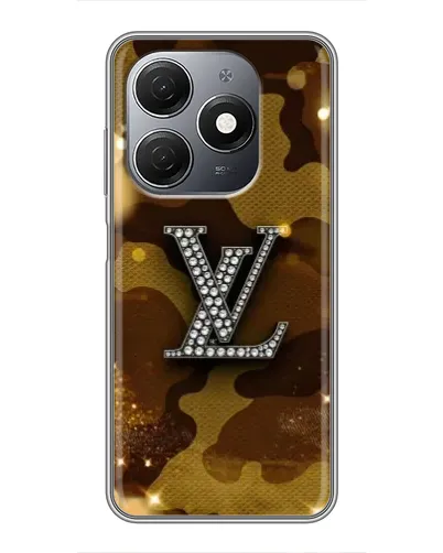 Чехол для TECNO Spark 20 с картинкой «Камуфляжный Louis Vuitton»