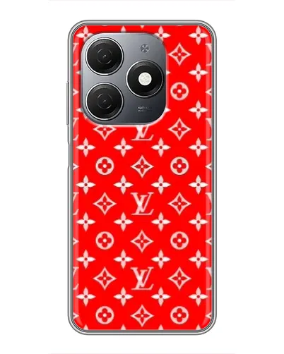Чехол для TECNO Spark 20 с картинкой «Яркий паттерн LV»