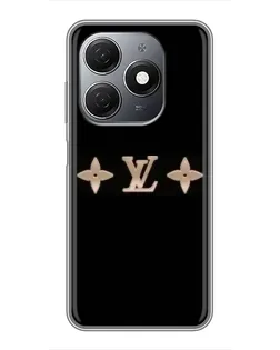 Чехол для TECNO Spark 20 с картинкой «Louis Vuitton — минимализм»
