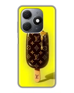 Чехол для TECNO Spark 20 с картинкой «Мороженое от LV»