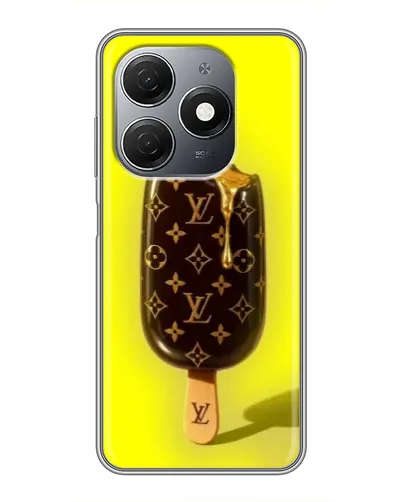 Чехол для TECNO Spark 20 с картинкой «Мороженое от LV»