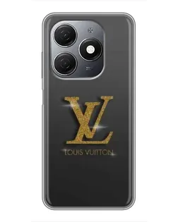 Чехол для TECNO Spark 20 с картинкой «Градиент Louis Vuitton»