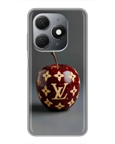 Чехол для TECNO Spark 20 с картинкой «Красное яблоко LV»