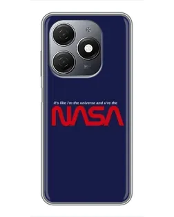 Чехол для TECNO Spark 20 с картинкой «NASA — глубокий космос»
