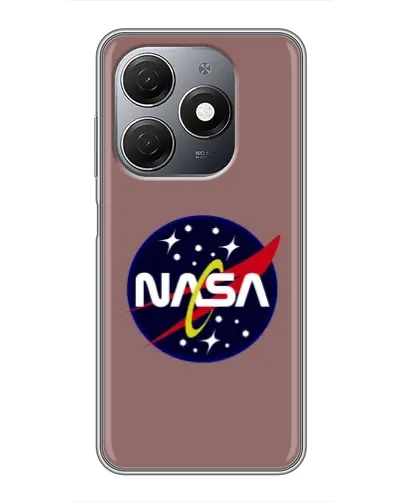 Чехол для TECNO Spark 20 с картинкой «NASA — ретро космос»
