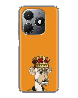 Чехол для TECNO Spark 20 с картинкой «Золотая обезьяна Bored Ape»