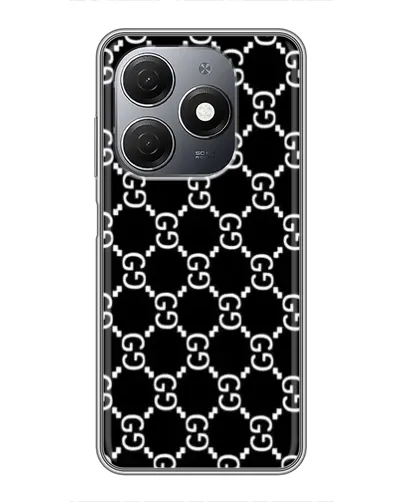 Чехол для TECNO Spark 20 с картинкой «Gucci — сетчатый паттерн»