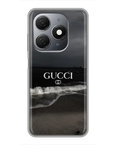Чехол для TECNO Spark 20 с картинкой «Gucci — морской прибой»