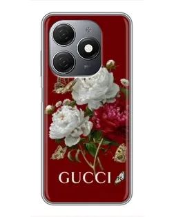 Чехол для TECNO Spark 20 с картинкой «Gucci —  сад»