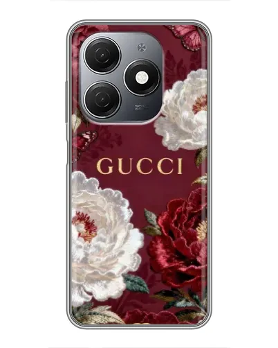 Чохол для TECNO Spark 20 з картинкою «Gucci — бордові троянди» Чохол для TECNO Spark 20 з картинкою «Gucci — бордові троянди»