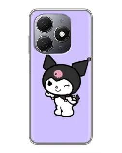 Чехол для TECNO Spark 20 с картинкой «Классическая Kuromi»