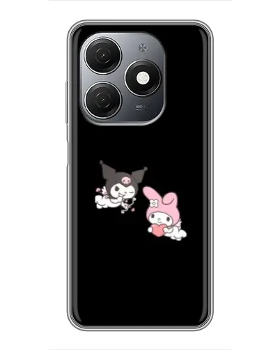 Чохол для TECNO Spark 20 з картинкою «My Melody та Kuromi»
