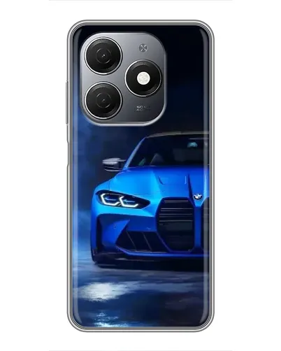 Чохол для TECNO Spark 20 з картинкою «Блакитна BMW M4» Чохол для TECNO Spark 20 з картинкою «Блакитна BMW M4»